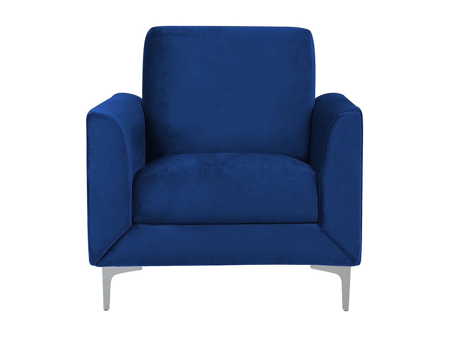 Fauteuil FENES Velours Bleu marine