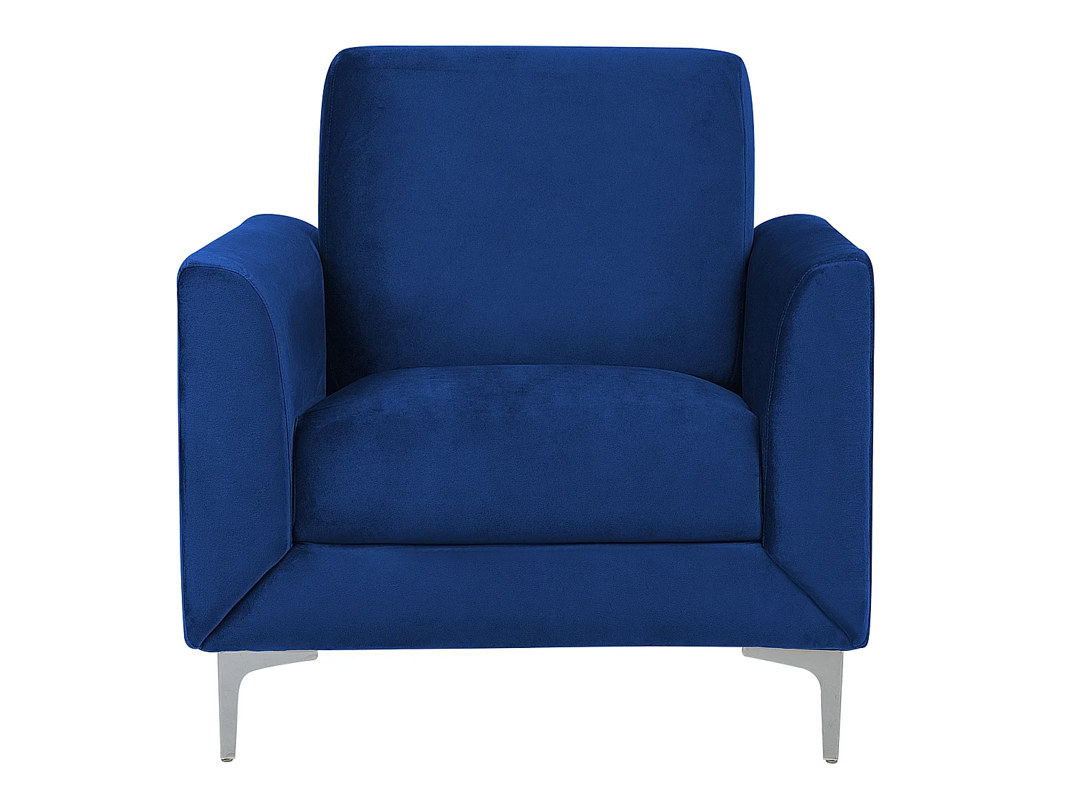Fauteuil FENES Velours Bleu marine