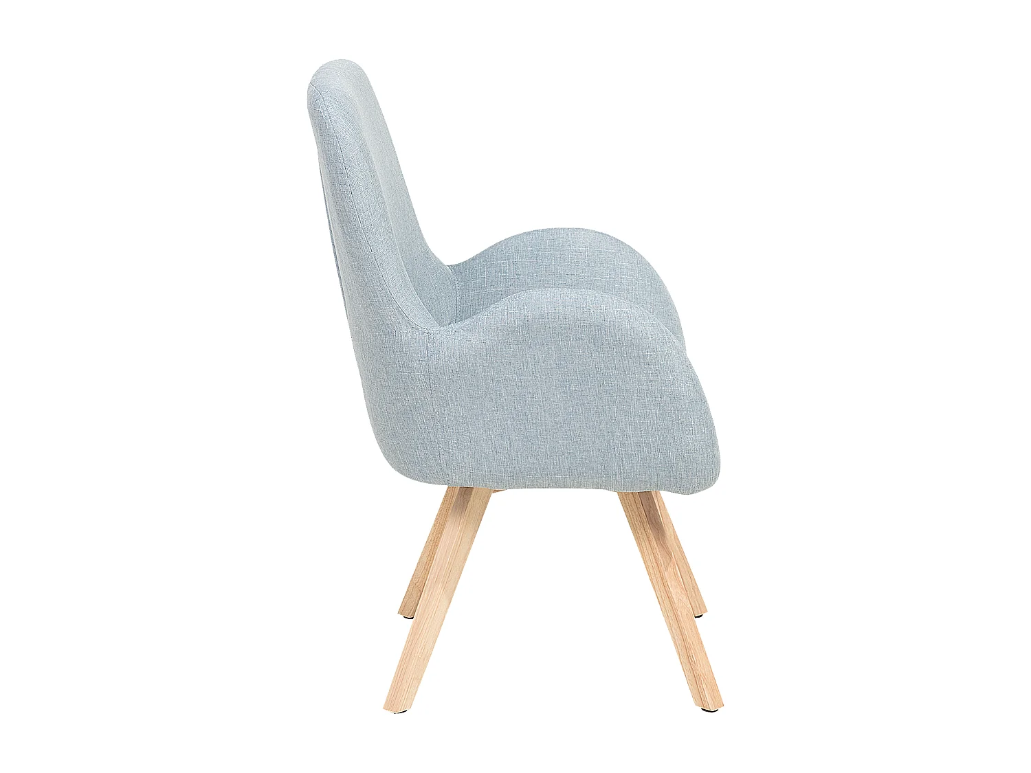 Sillón BJARN Tela Azul claro