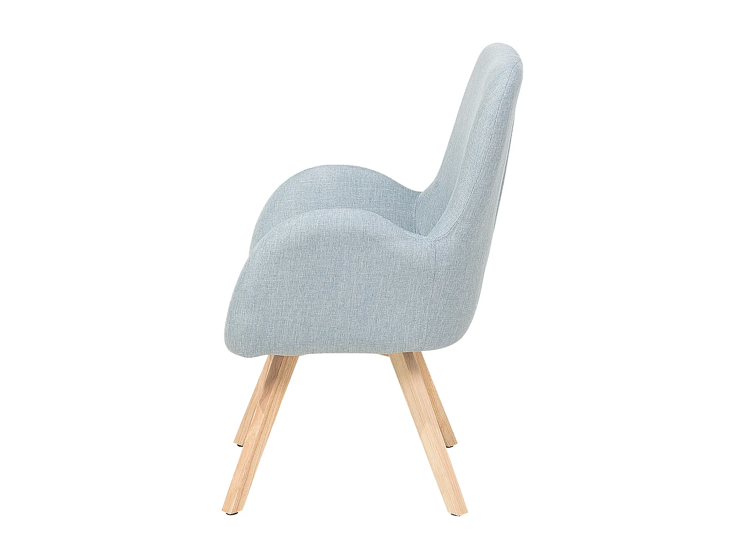 Sillón BJARN Tela Azul claro