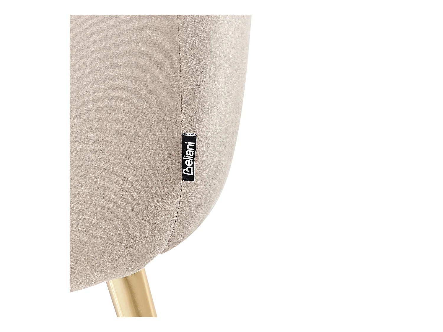 Sillón LACONIA Terciopelo Gris pardo