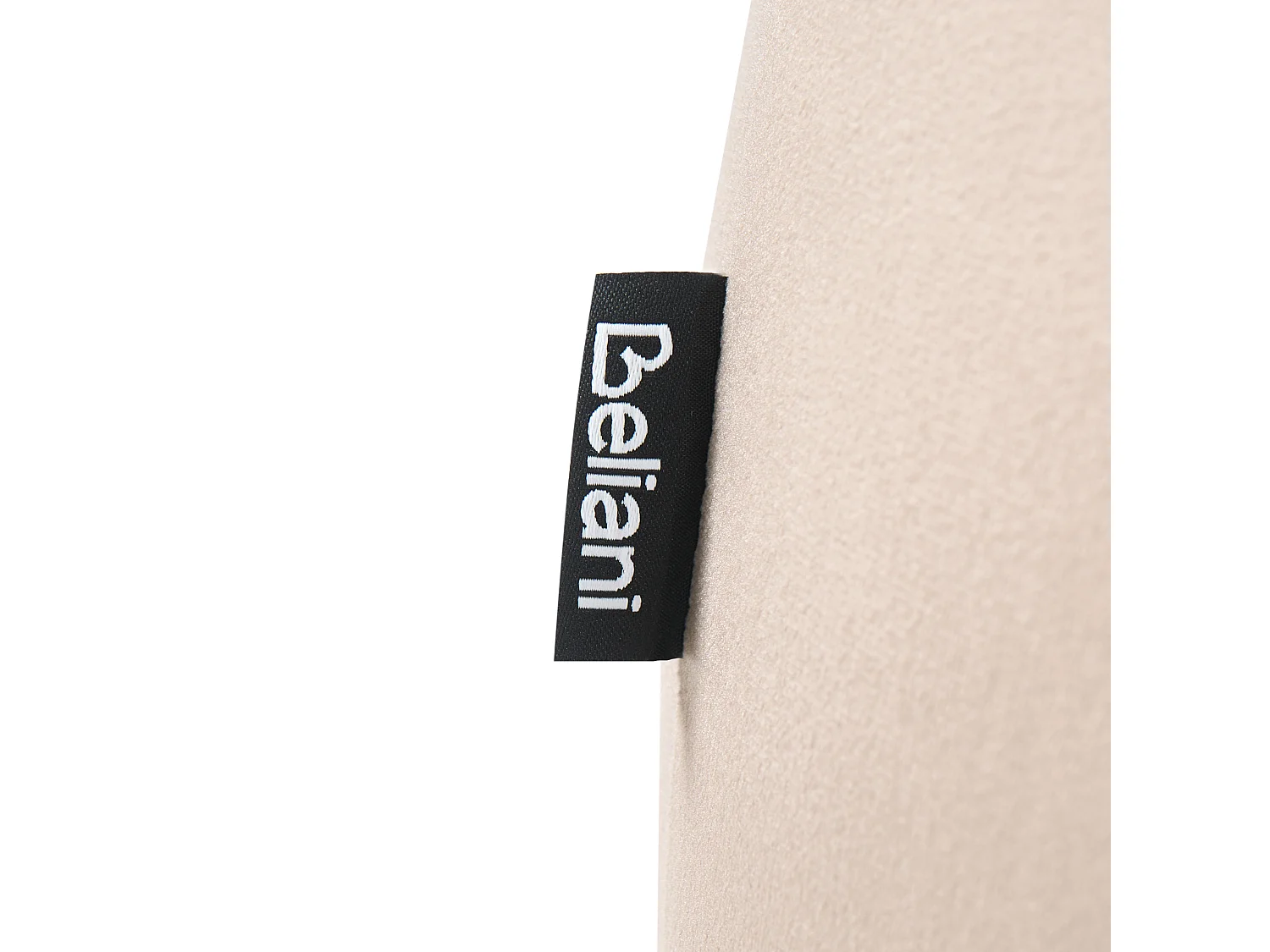 Sessel LACONIA Samtstoff Taupe