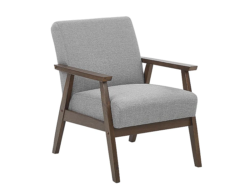 Fauteuil ASNES Tissu Gris