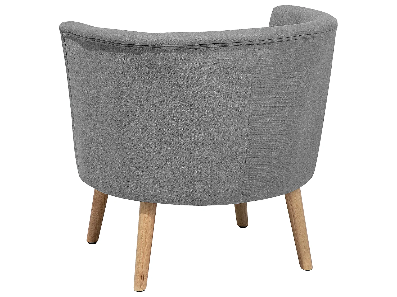 Fauteuil ODENZEN Stof Lichtgrijs