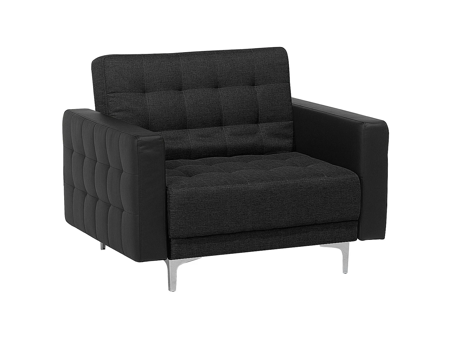 Fauteuil ABERDEEN Stof Grafietgrijs