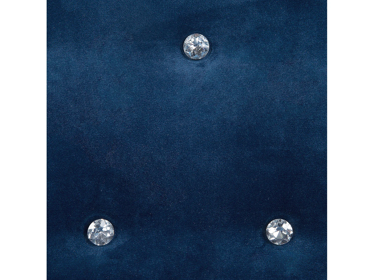 Fauteuil DRAMMEN Velours Bleu marine