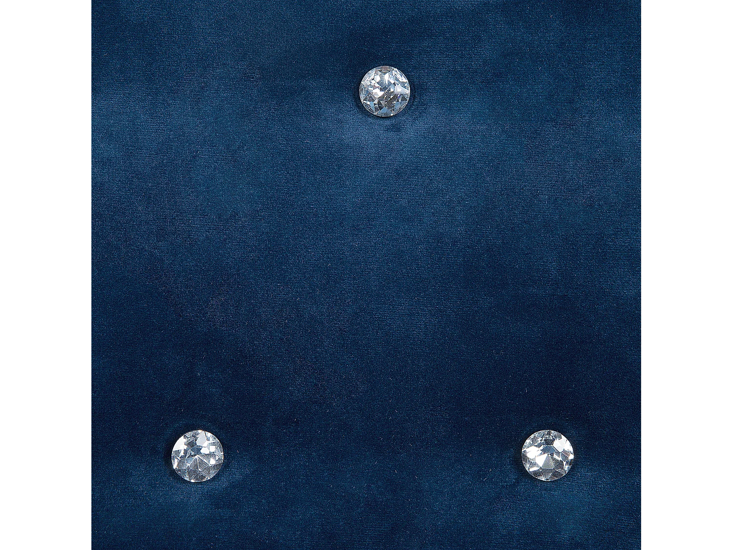 Fauteuil DRAMMEN Fluweel Marineblauw