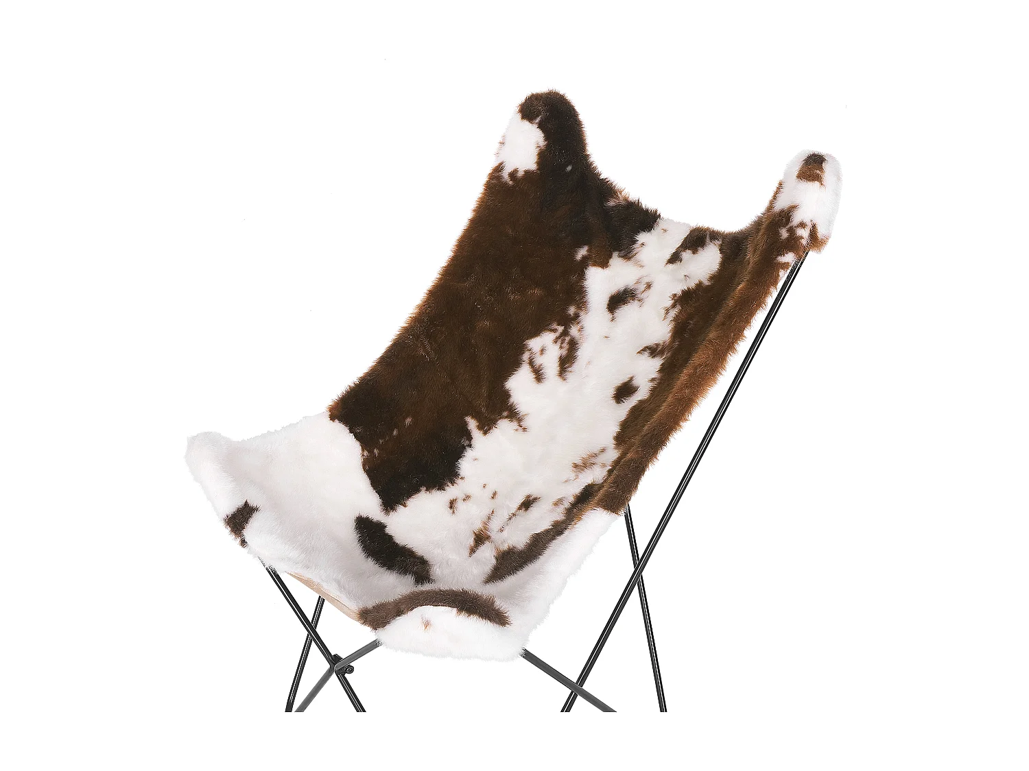 Fauteuil NYBRO Stof Bruin