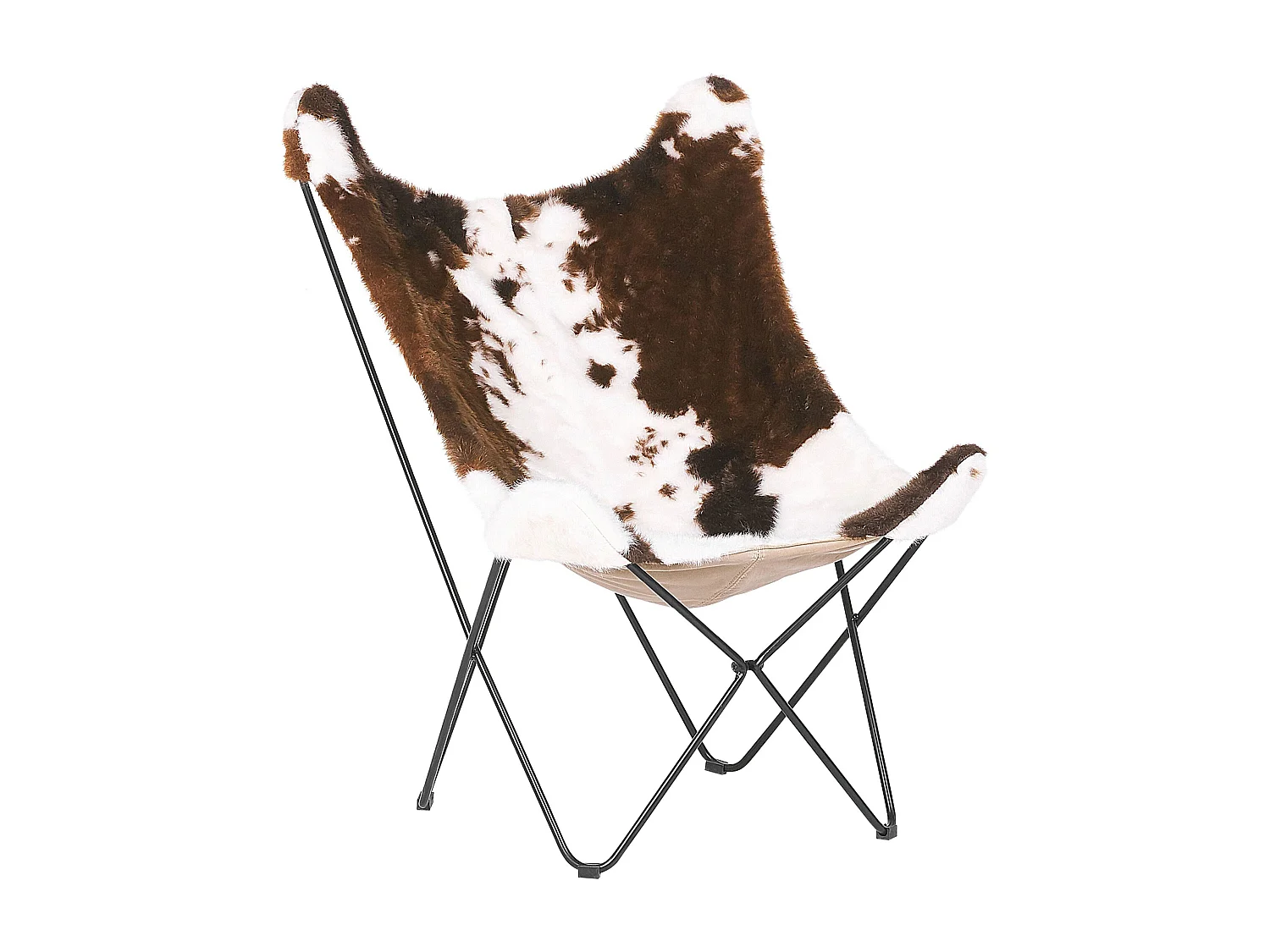 Fauteuil NYBRO Tissu Marron