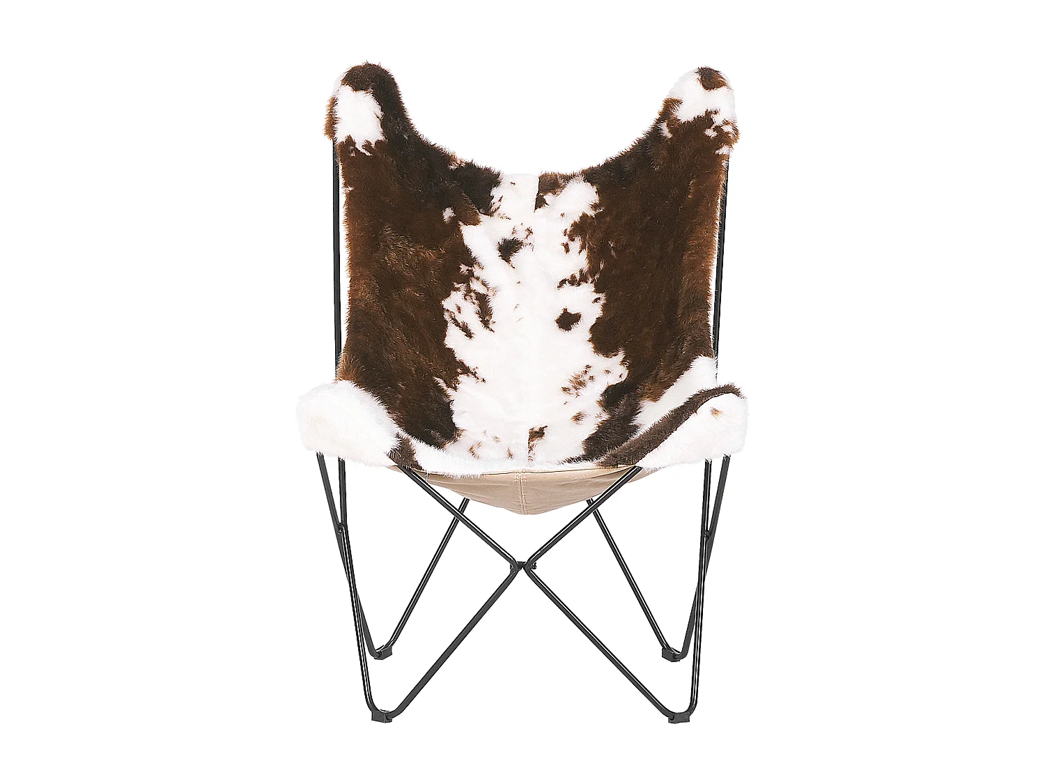 Fauteuil NYBRO Tissu Marron