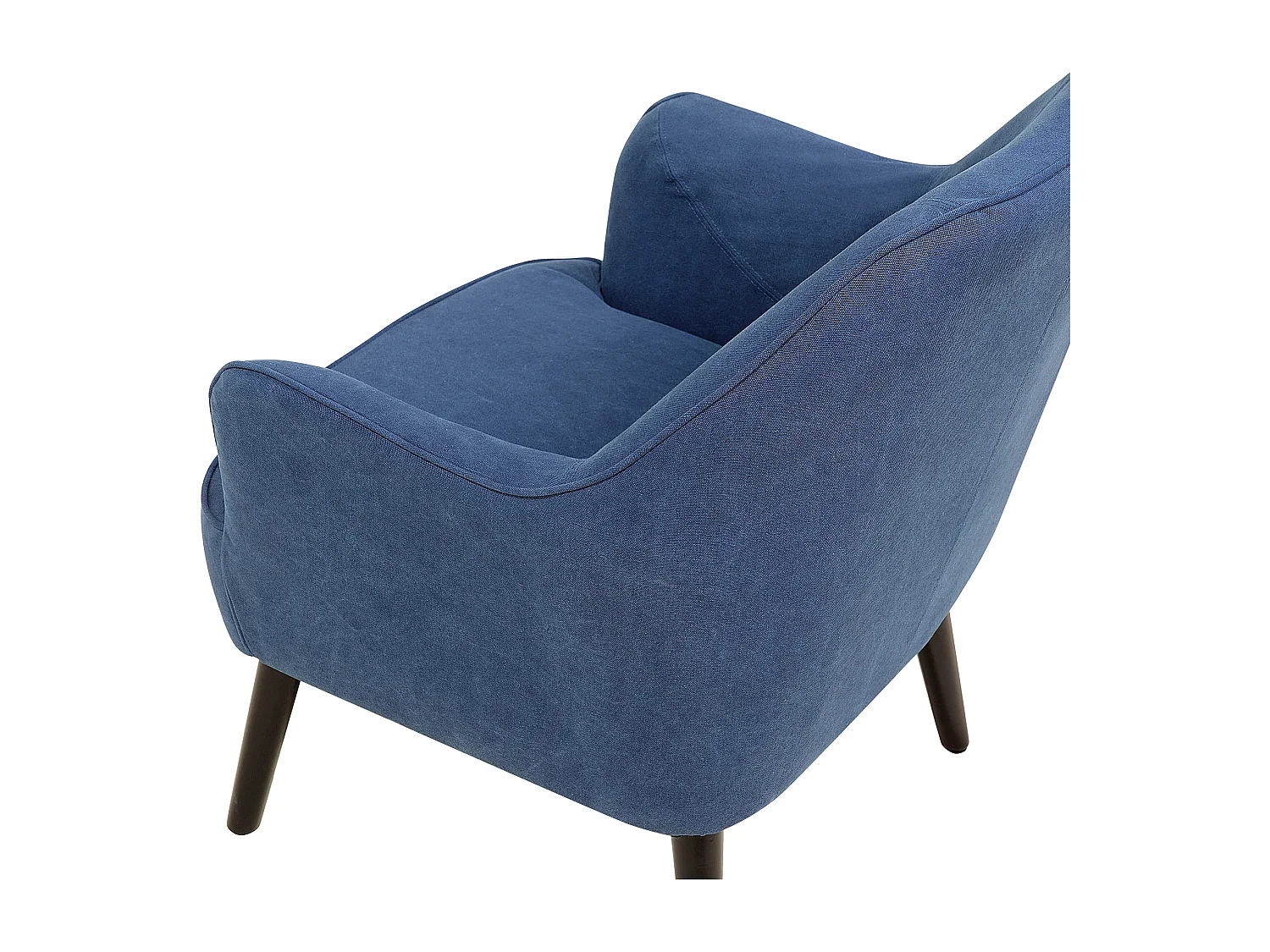 Fauteuil LOKEN Tissu Bleu marine