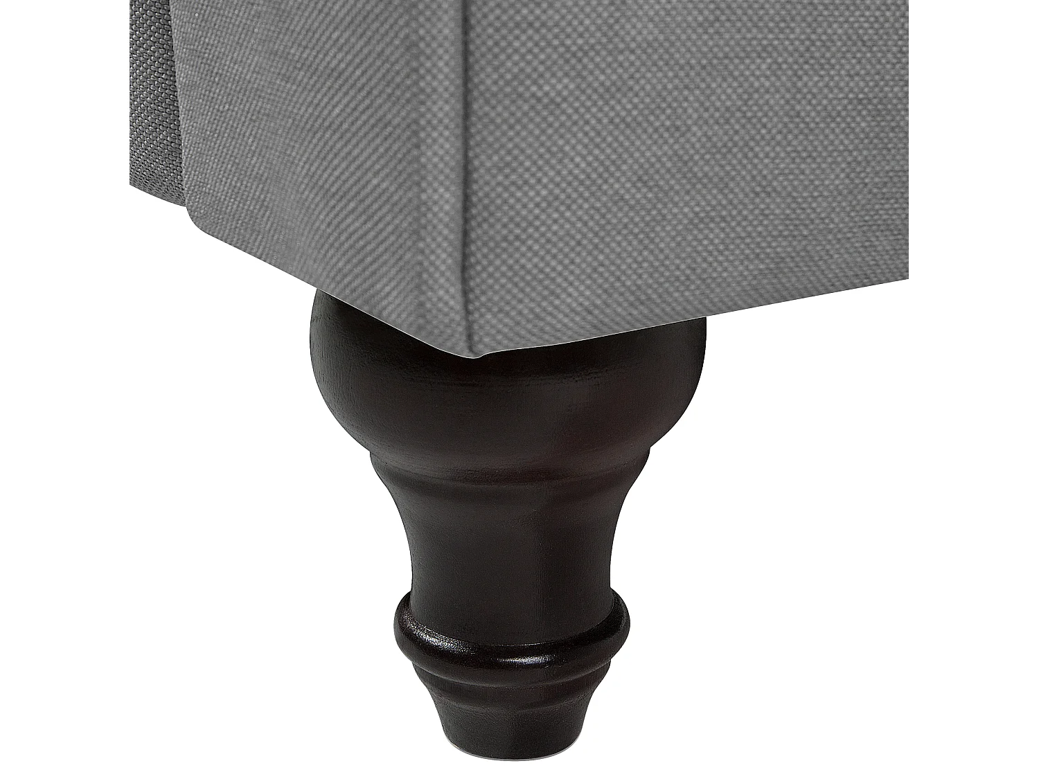 Fauteuil CHESTERFIELD Tissu Gris clair