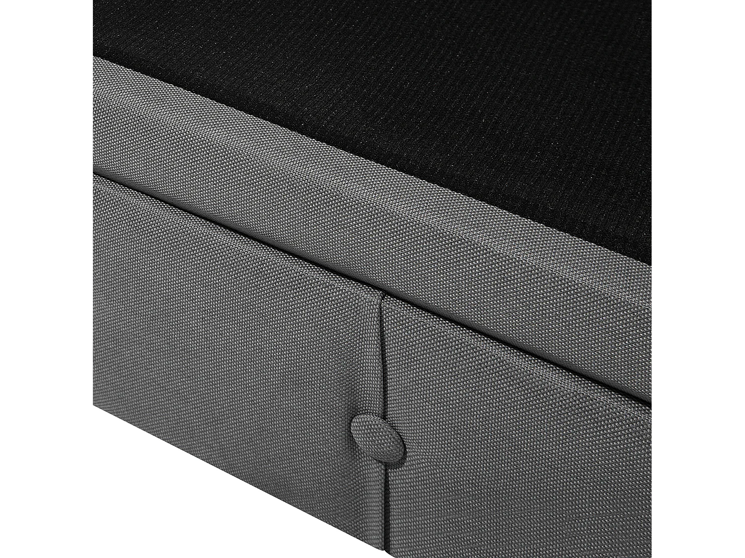 Kassischer Sessel im englischen Stil Polsterbezug Hellgrau Chesterfield Groß