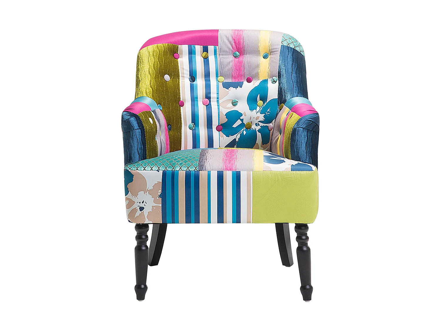 Fauteuil MANDAL Stof Multicolor