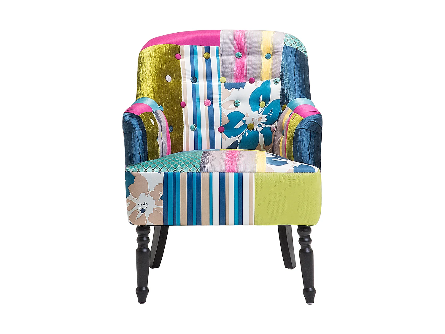 Fauteuil MANDAL Tissu Multicolore