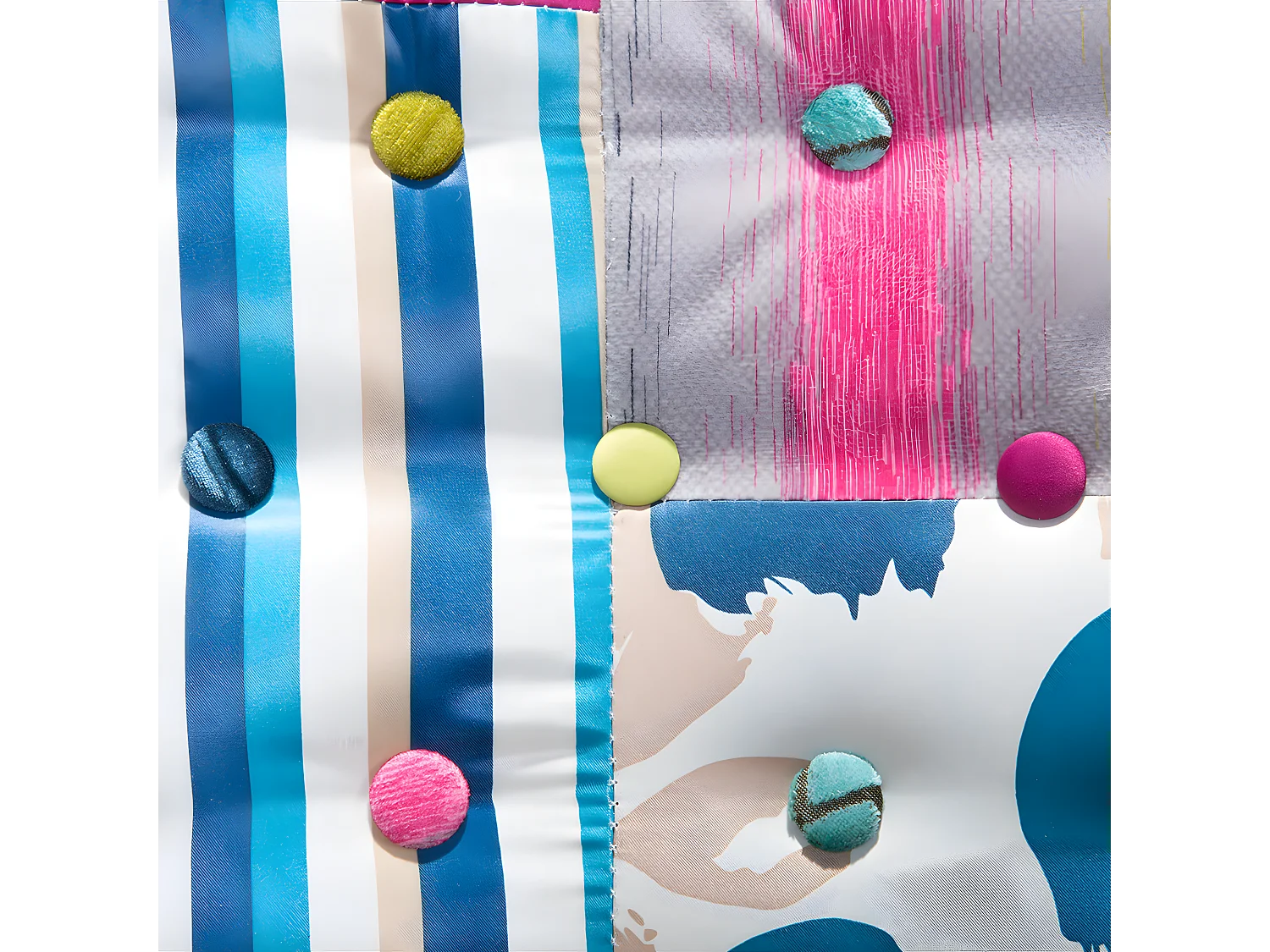 Fauteuil MANDAL Tissu Multicolore