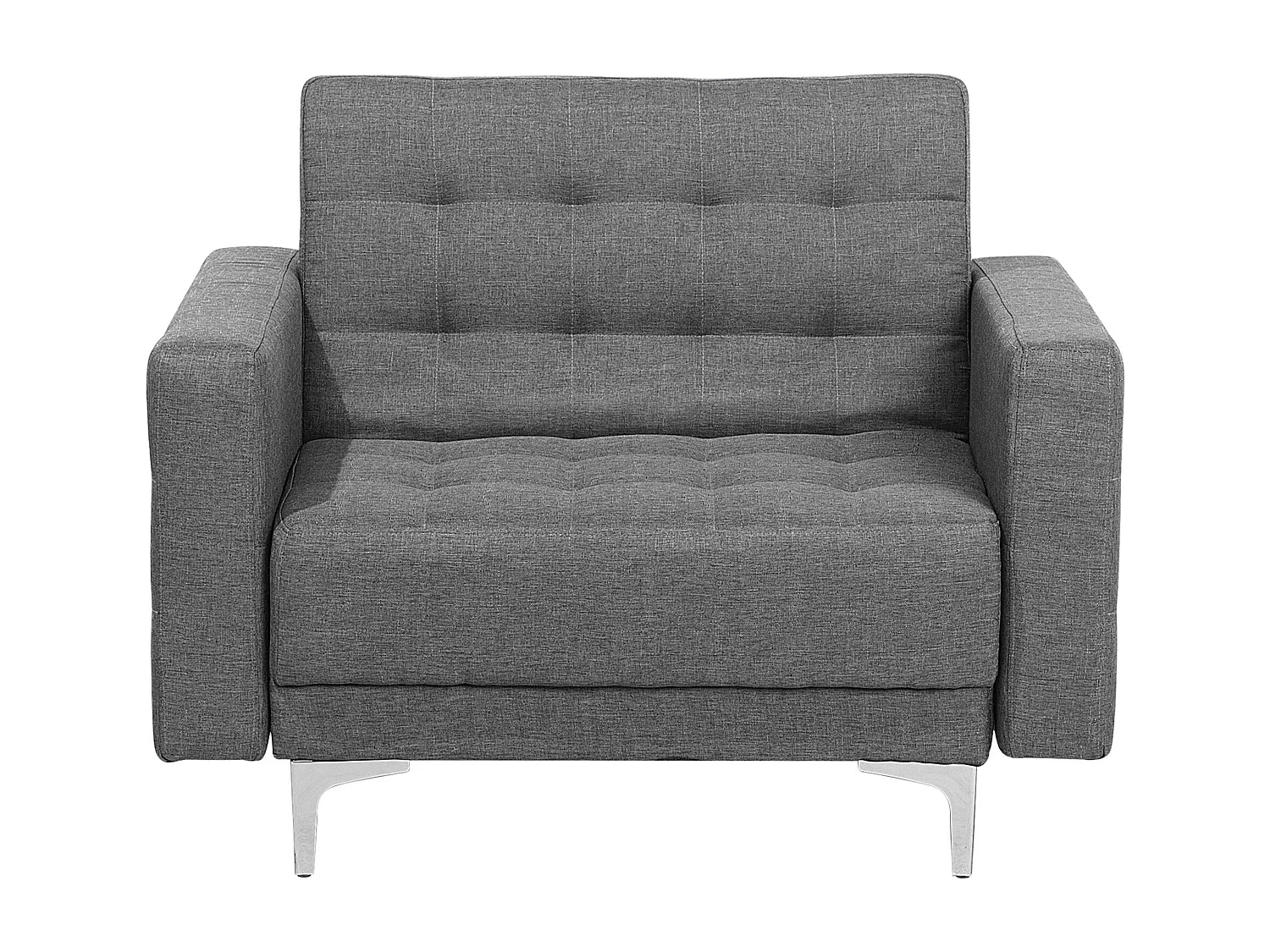 Fauteuil ABERDEEN Tissu Gris clair