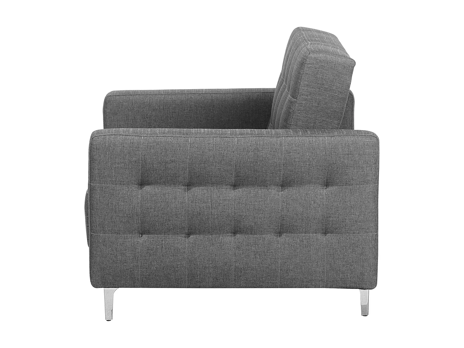 Fauteuil ABERDEEN Tissu Gris clair