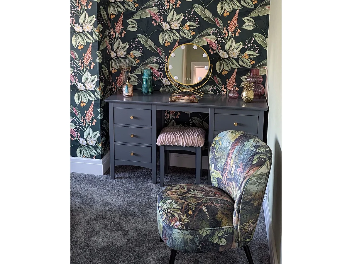 Fauteuil VOSS Stof Donkergroen