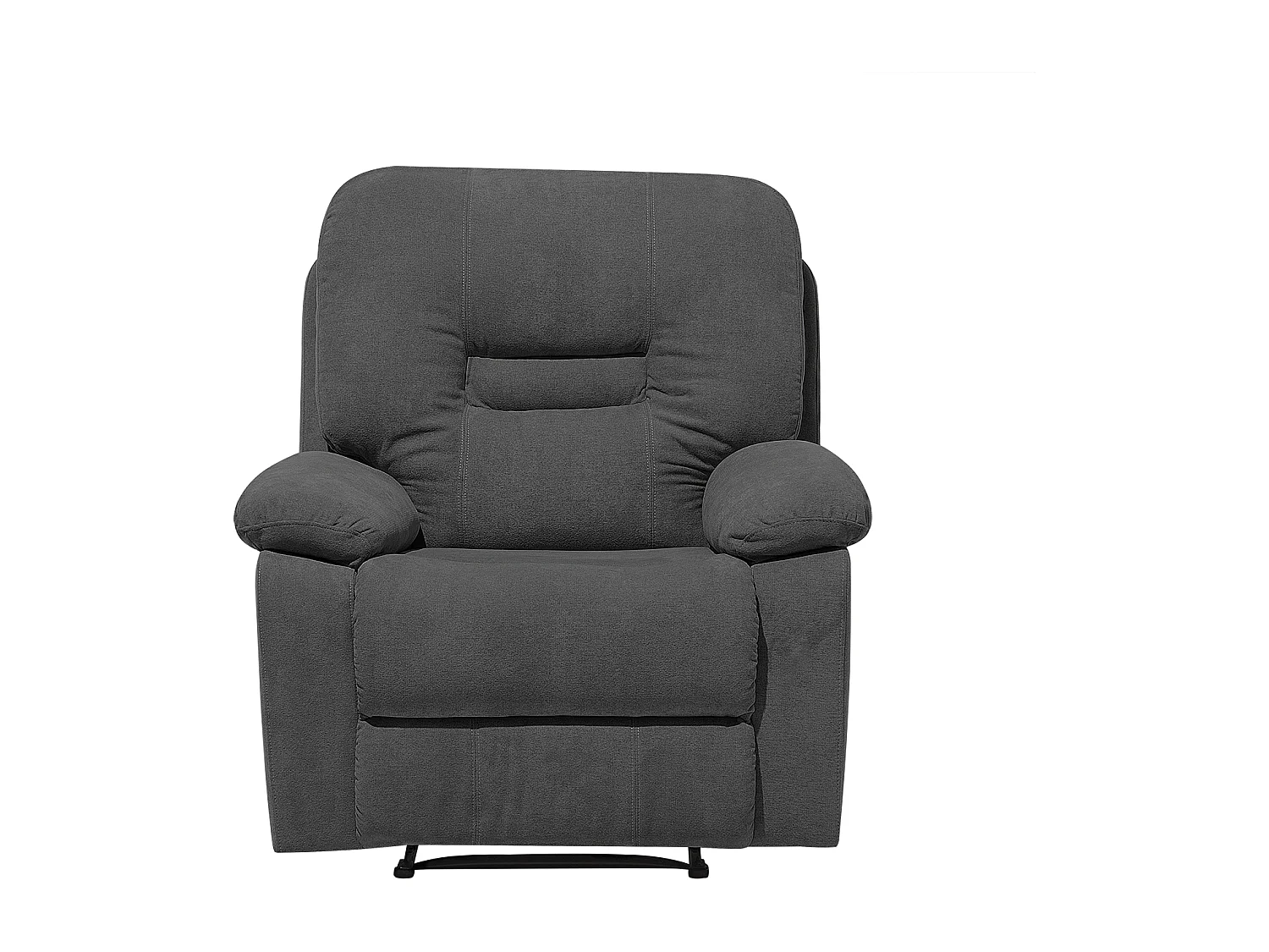 Relaxfauteuil BERGEN Stof Donkergrijs