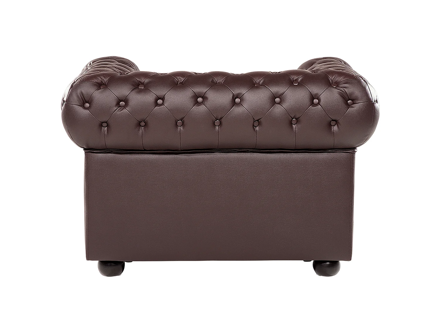 Sessel CHESTERFIELD Echtleder Braun