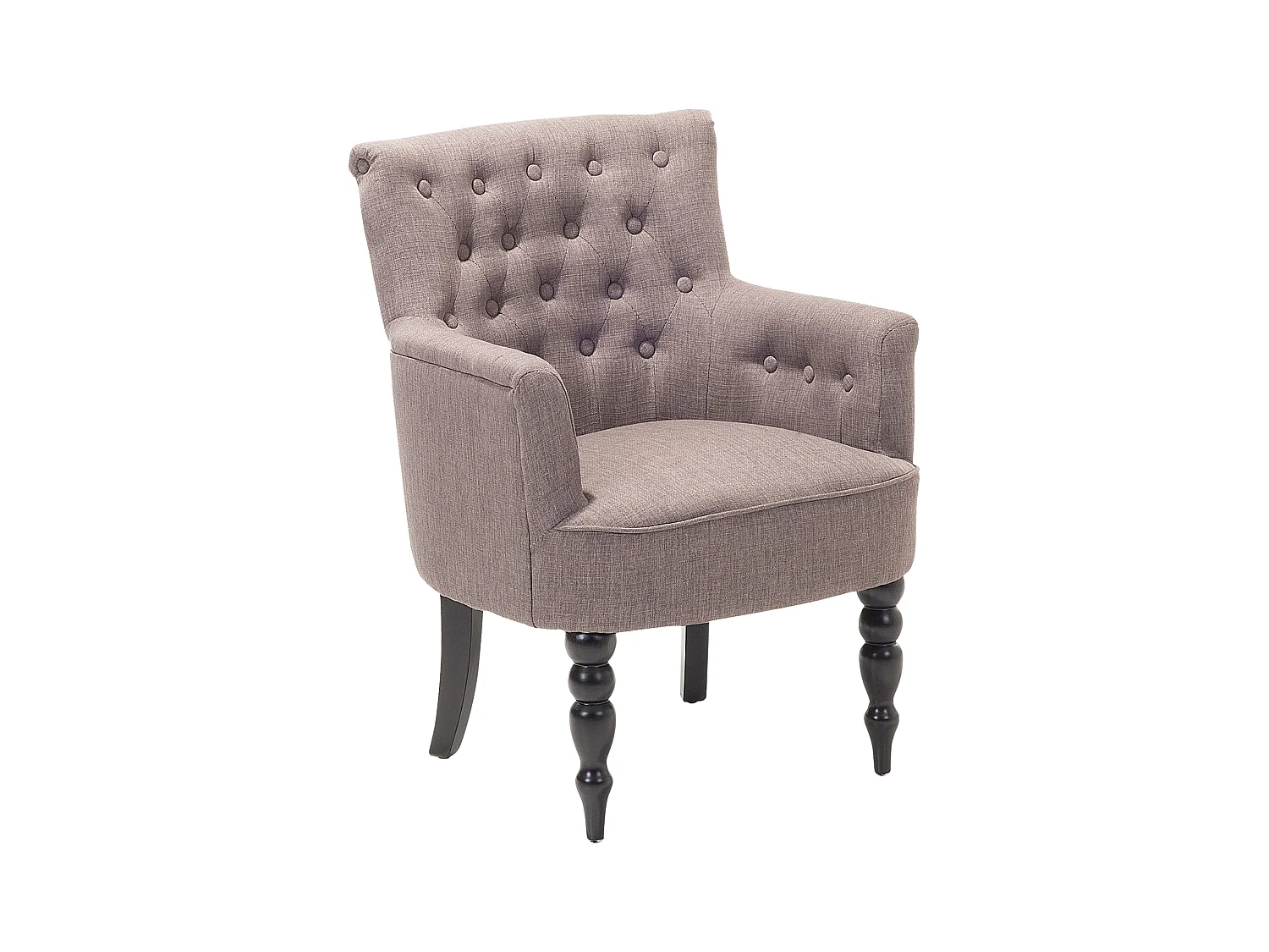 Fauteuil ALESUND Tissu Taupe