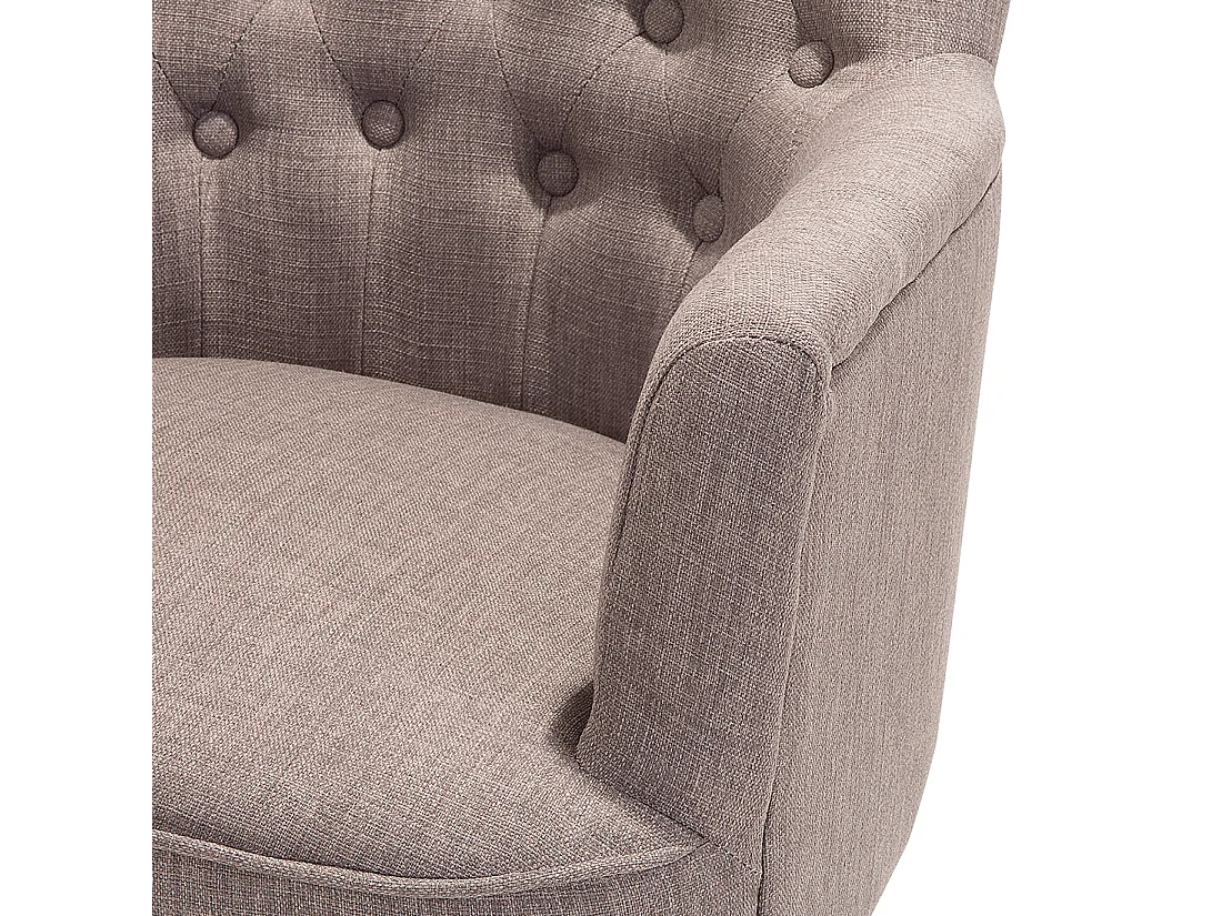 Fauteuil ALESUND Stof Taupe