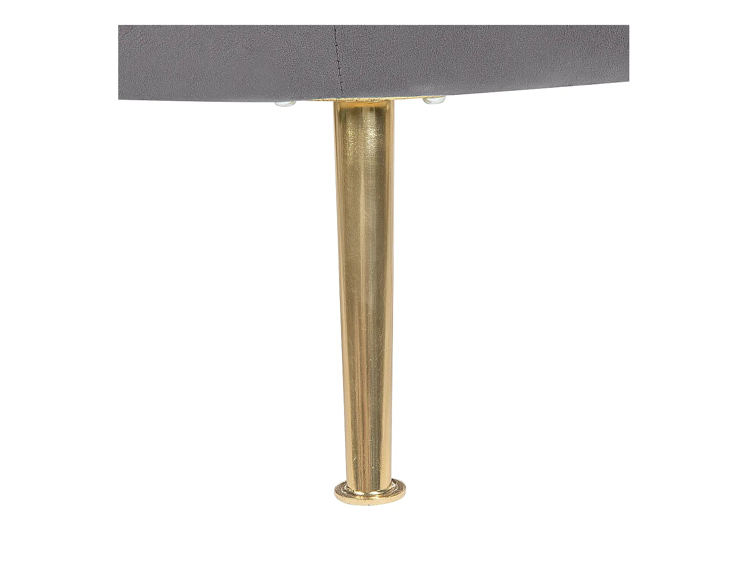 Sessel LANGA Samtstoff Grau