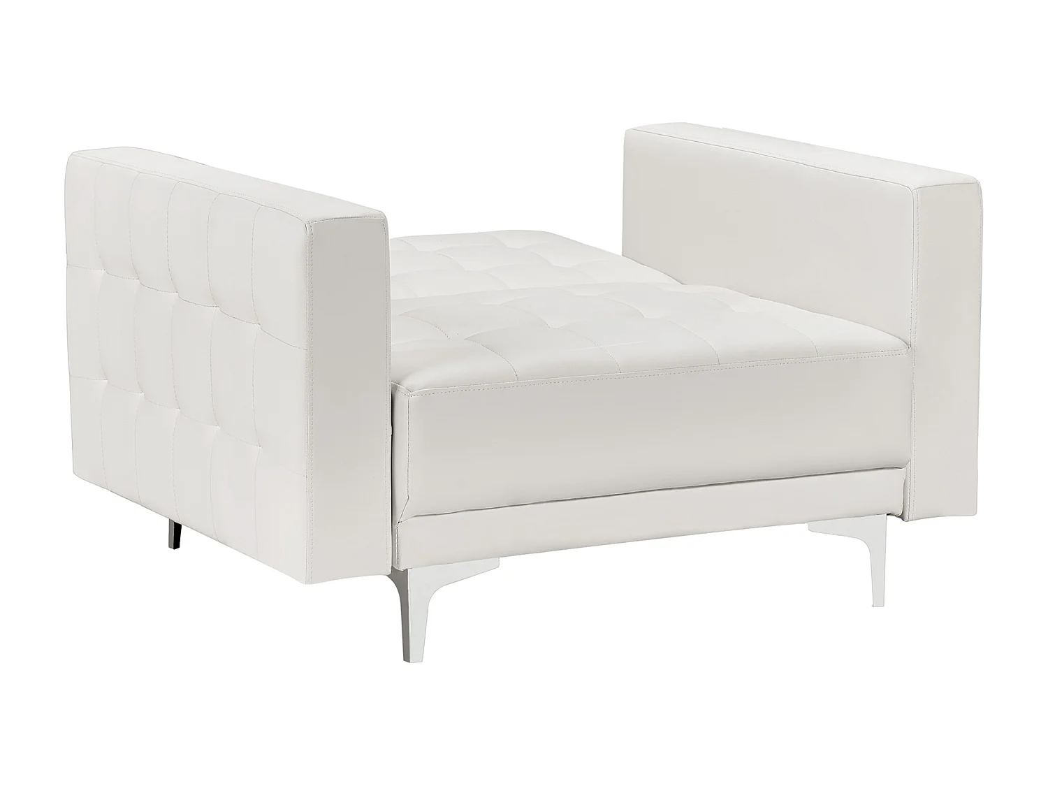 Fauteuil ABERDEEN Cuir PU Blanc