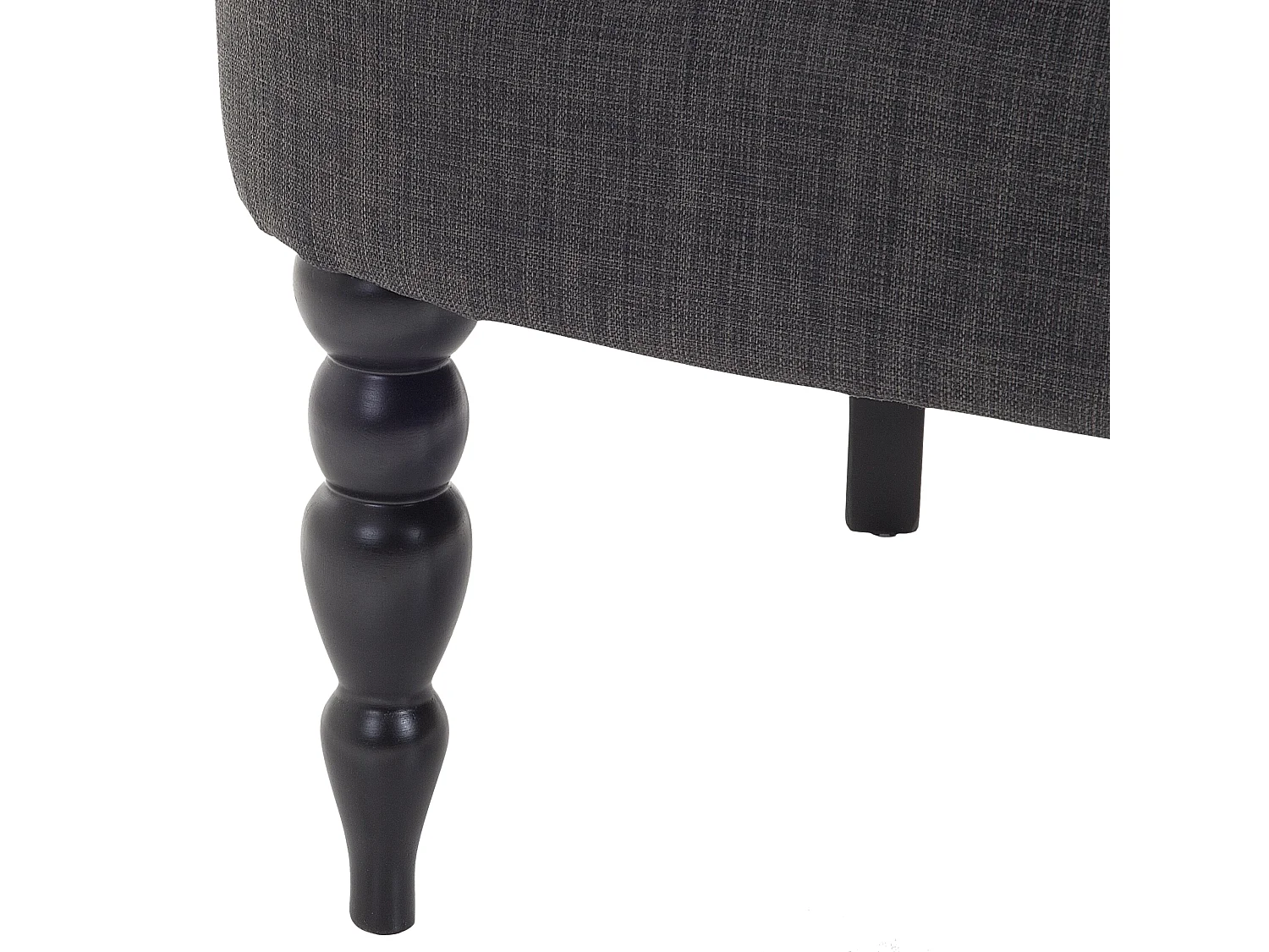 Fauteuil ALESUND Tissu Gris foncé