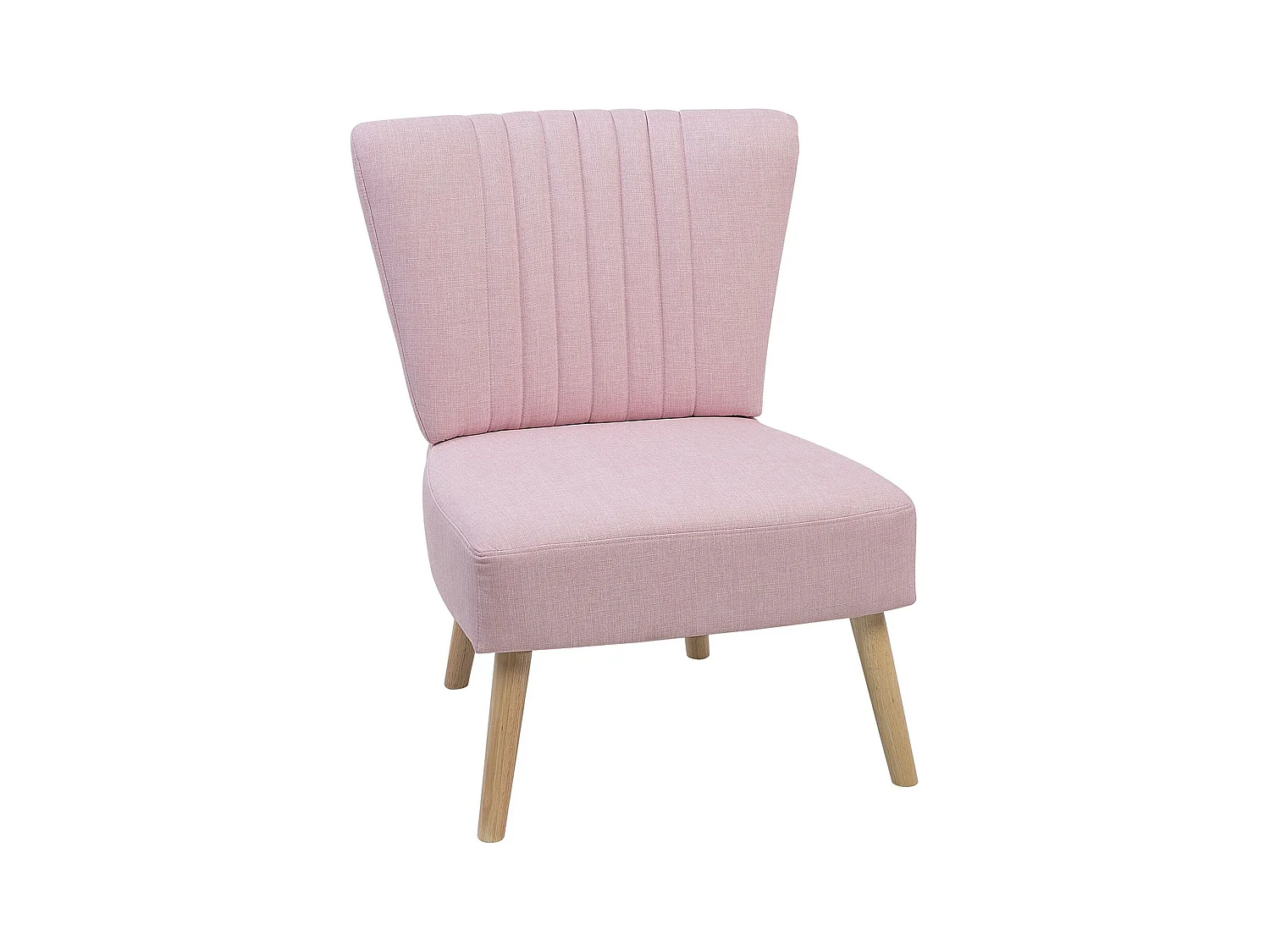 Fauteuil VAASA Tissu Rose