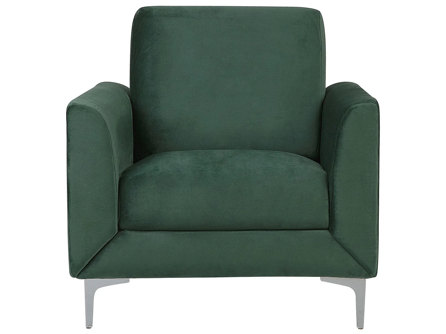 Fauteuil FENES Velours Vert foncé