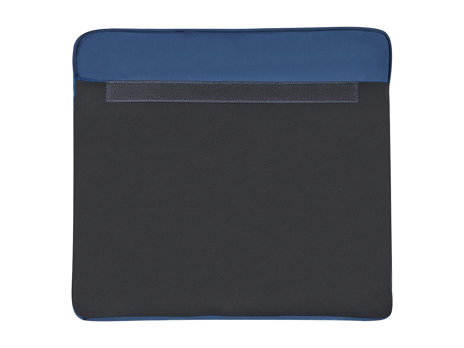 Klassischer Sessel im englischen Stil Samtstoff Marineblau Chesterfield