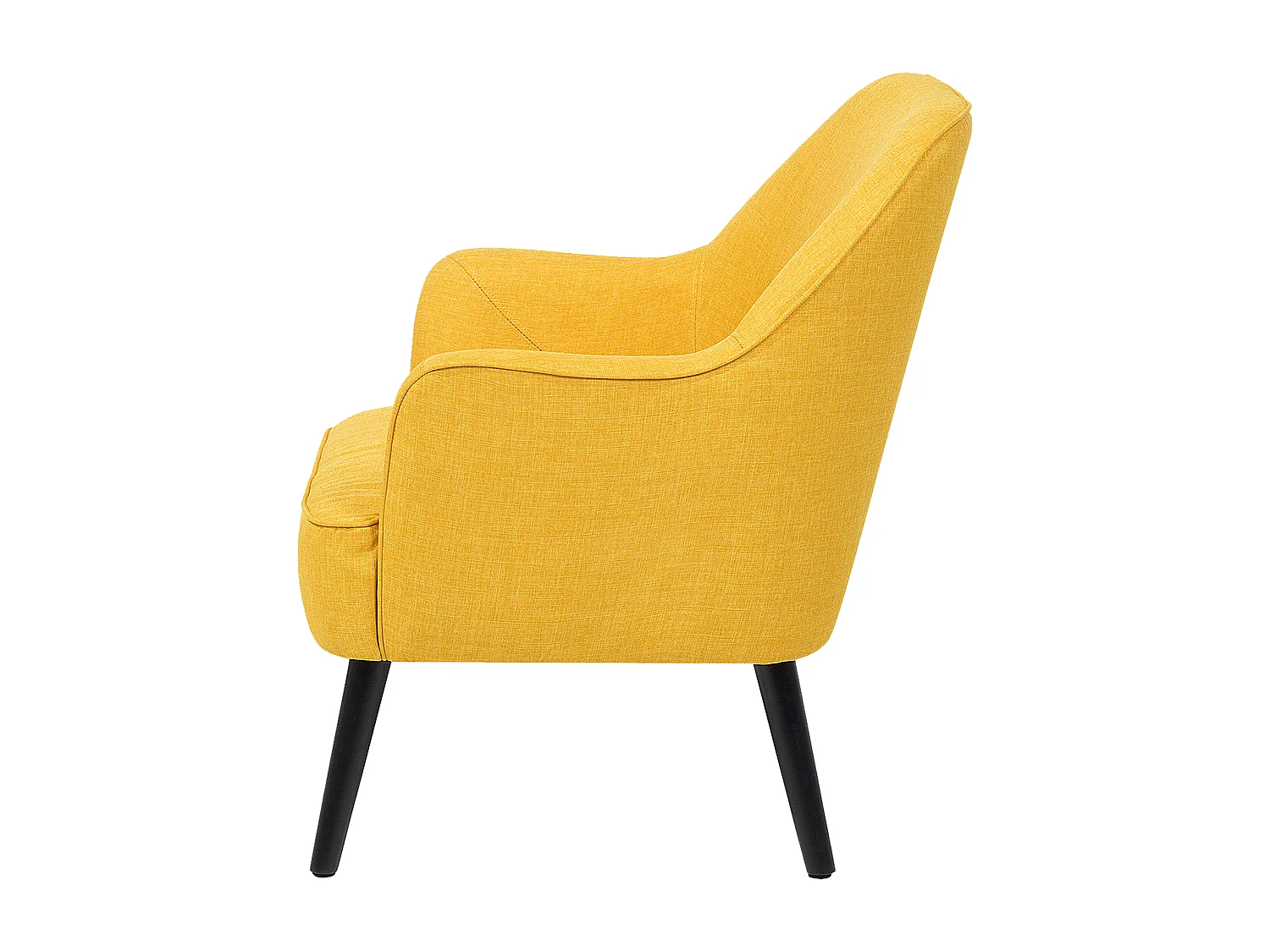 Fauteuil LOKEN Stof Geel