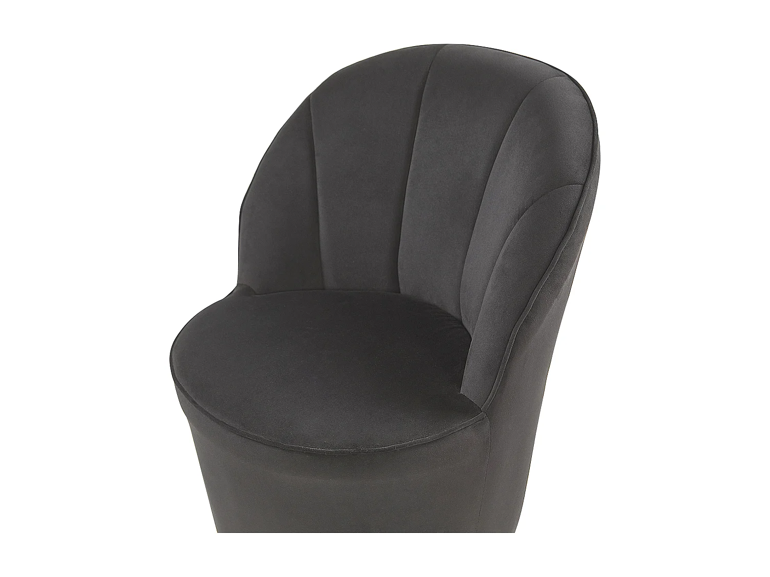 Fauteuil ALBY Velours Noir