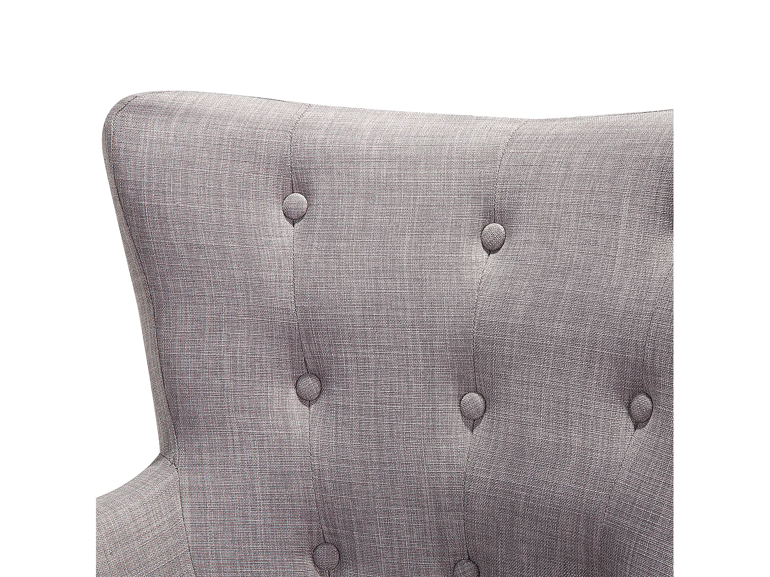 Sillón ANGEN Tela Gris claro