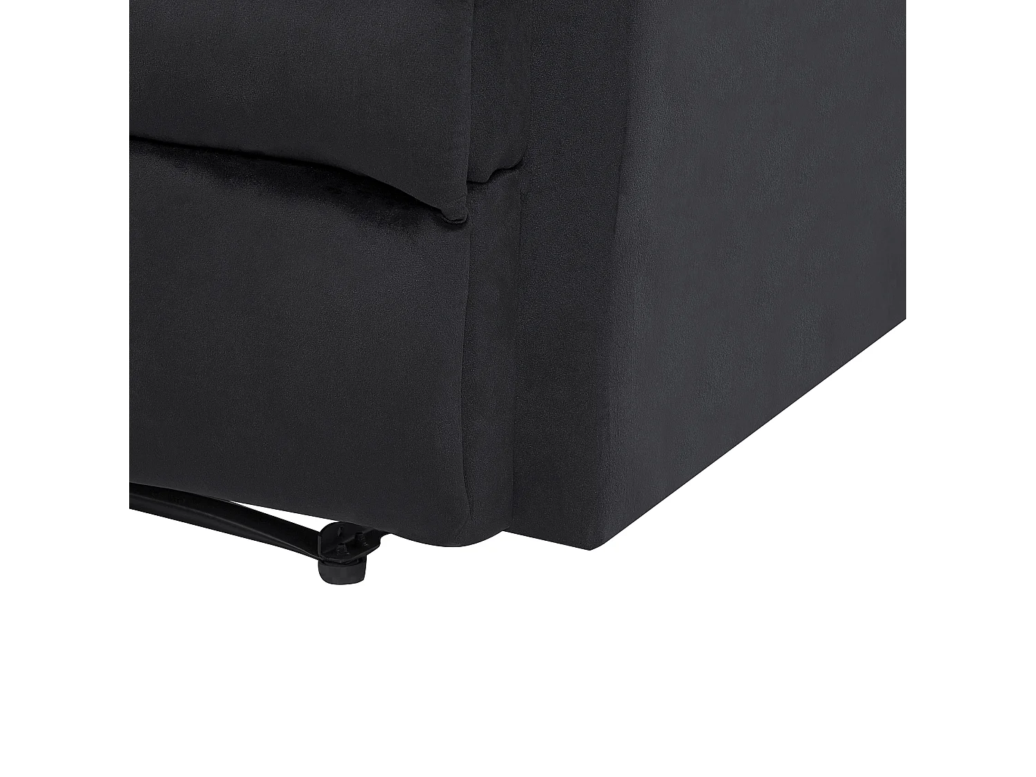 Cadeira reclinável ESLOV Veludo Preto