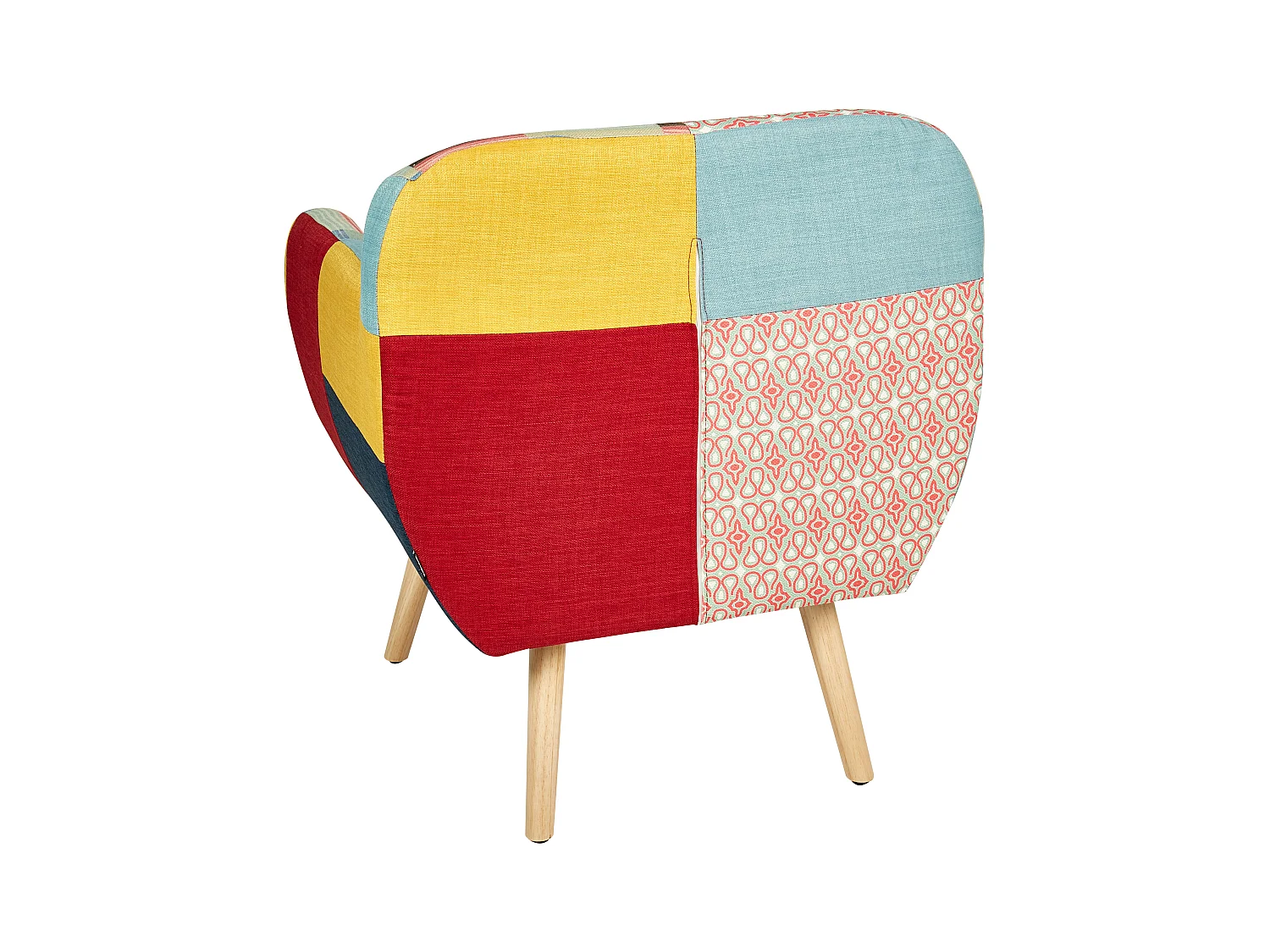 Fauteuil MELBY Stof Multicolor