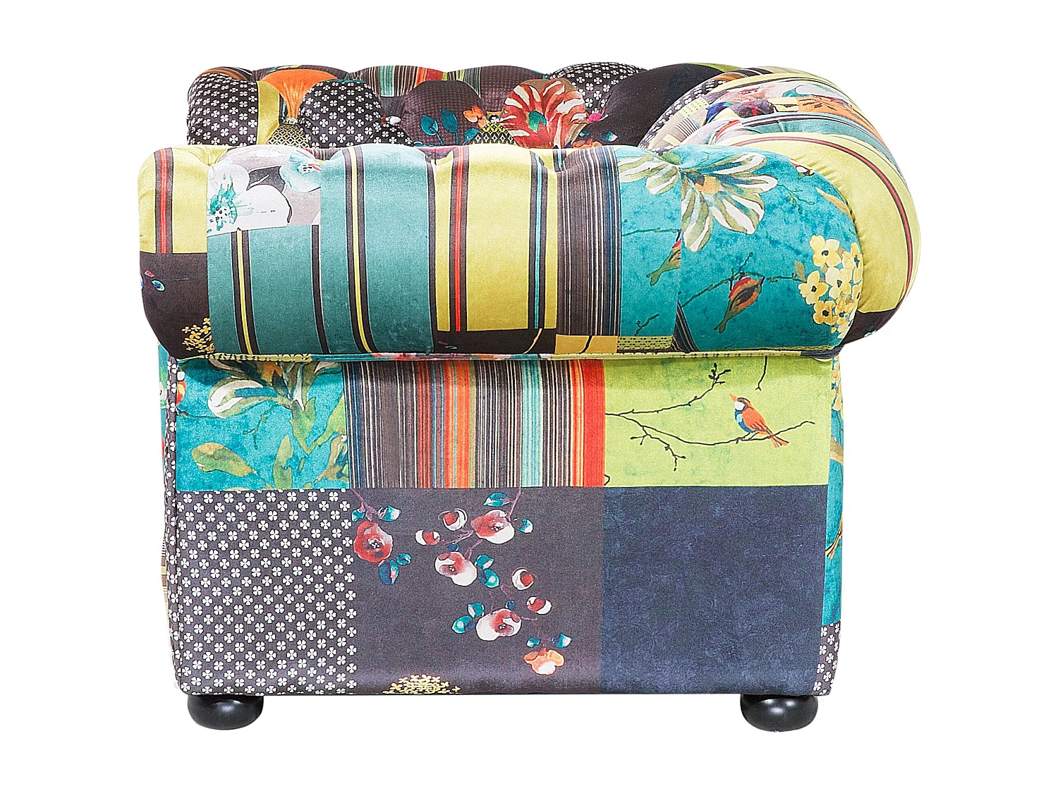 Fotel CHESTERFIELD Jasnozielony