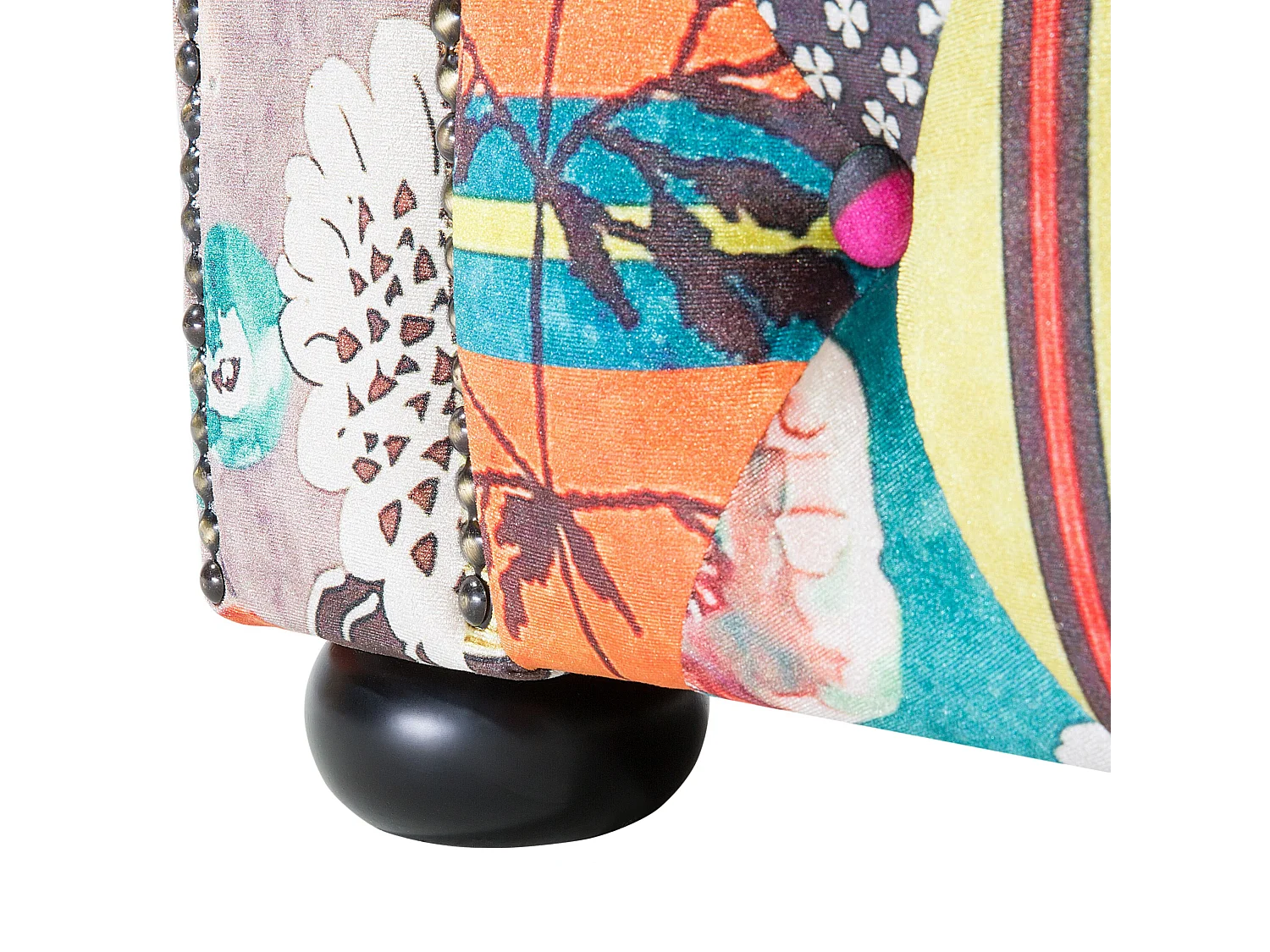 Poltrona CHESTERFIELD Tecido Verde claro