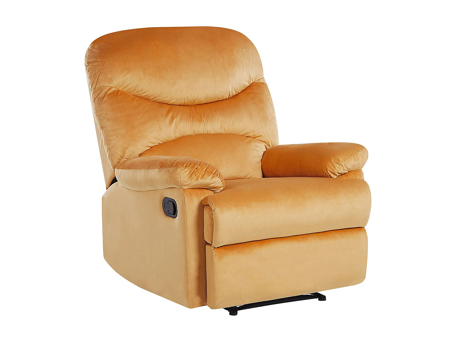 Relaxfauteuil ESLOV Fluweel Mosterdgeel