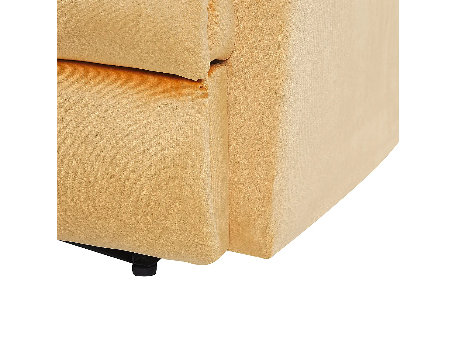 Cadeira reclinável ESLOV Veludo Mostarda