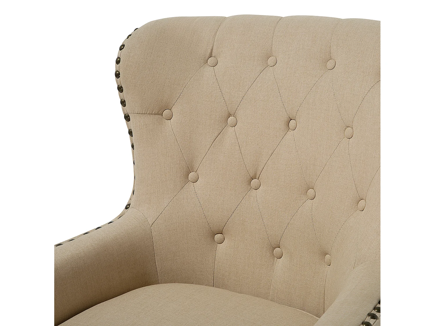 Fauteuil VIBORG II Stof Beige