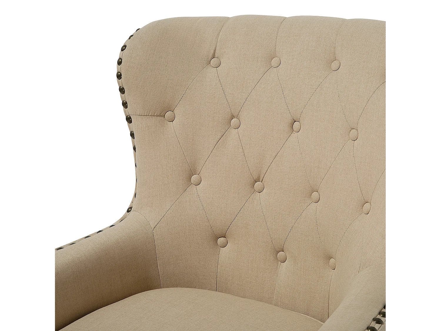 Fauteuil VIBORG II Stof Beige