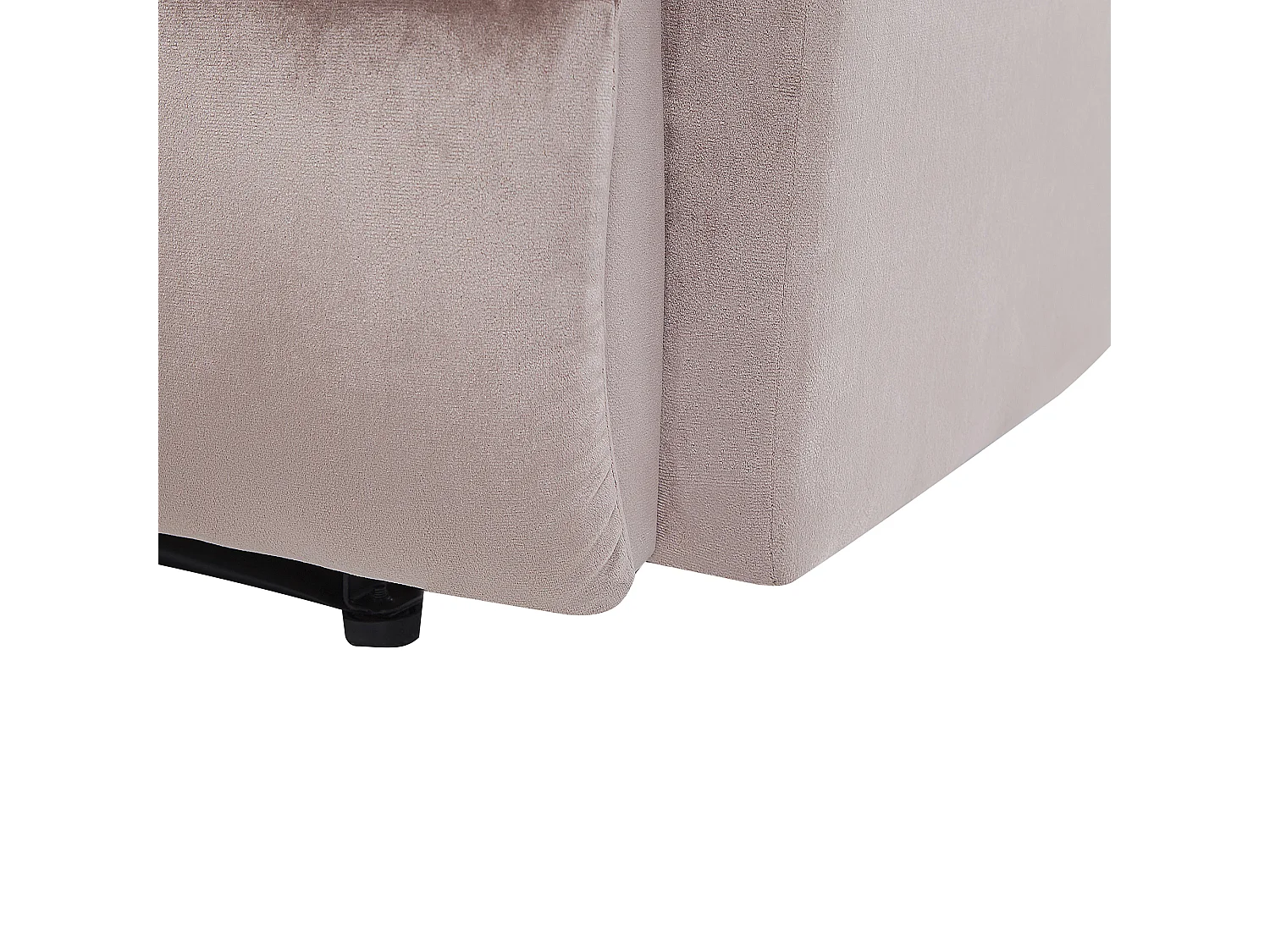 Sillón reclinable ESLOV Terciopelo Gris pardo Beige
