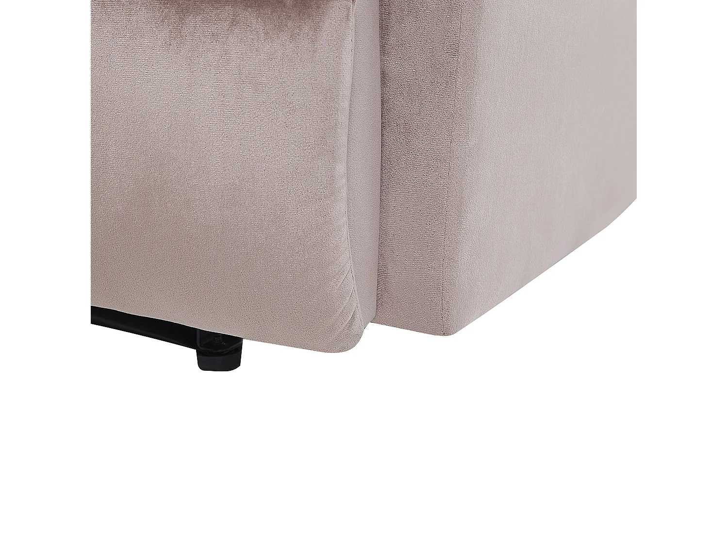 Relaxfauteuil ESLOV Fluweel Beige Taupe