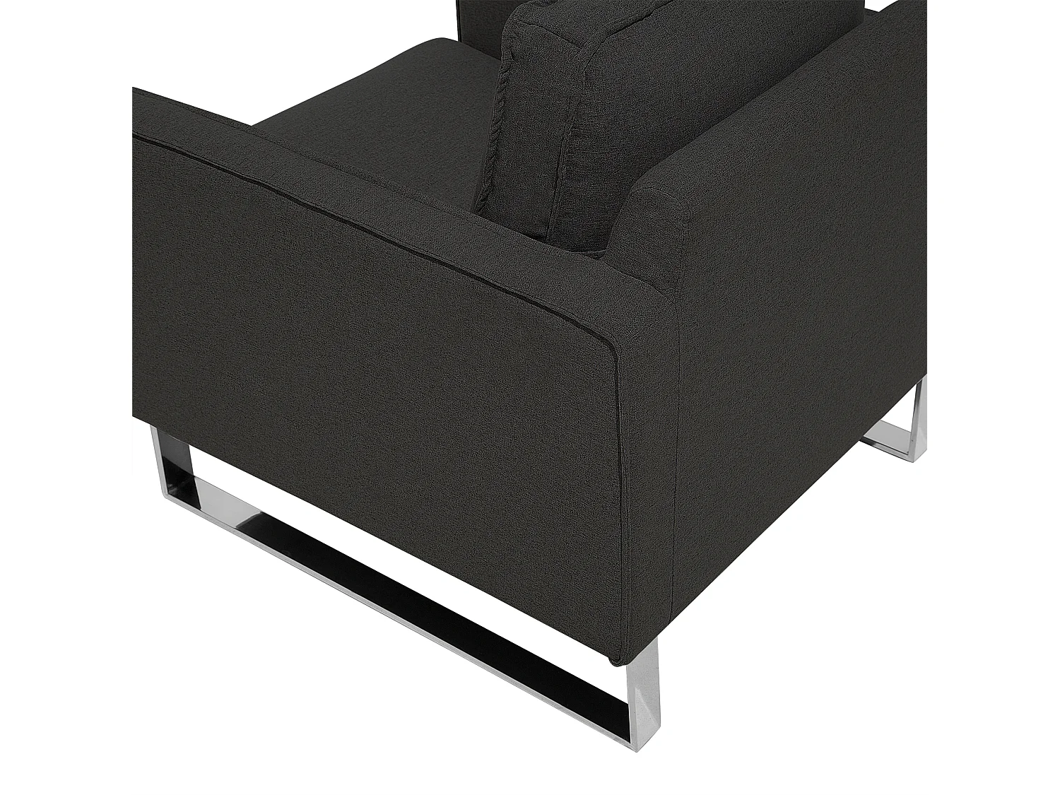 Fauteuil VIND Tissu Gris graphite