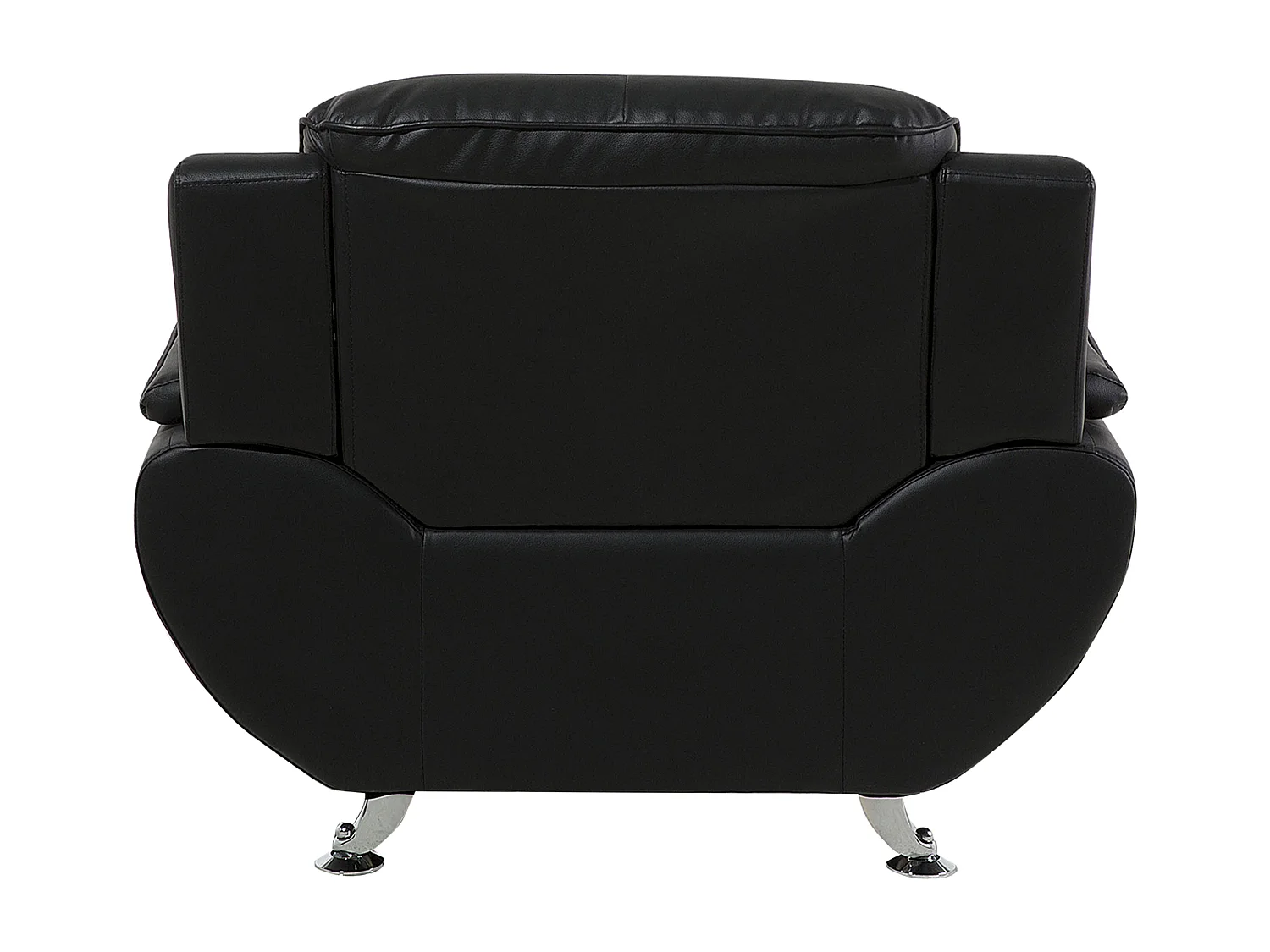 Fauteuil LEIRA Cuir PU Noir