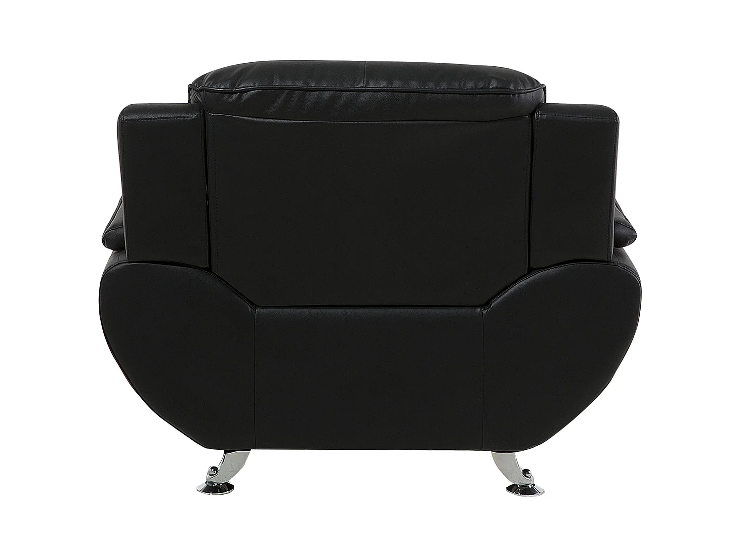 Fauteuil LEIRA Cuir PU Noir