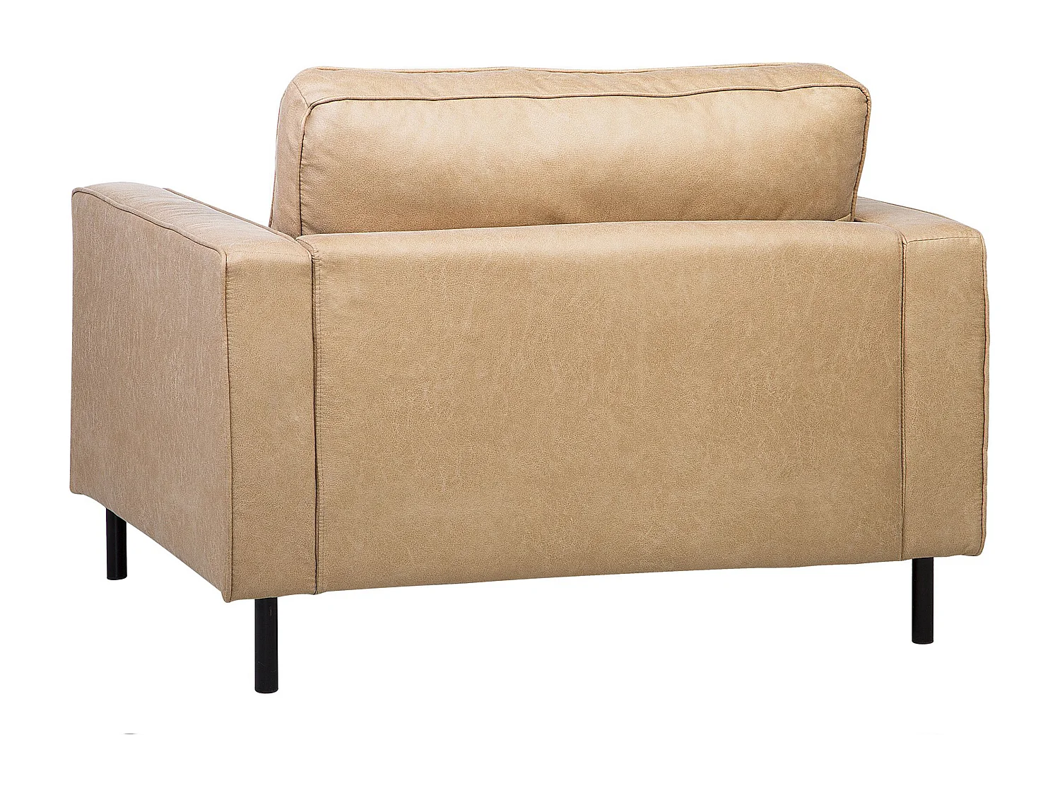 Fauteuil SAVALEN Kunstleer Beige
